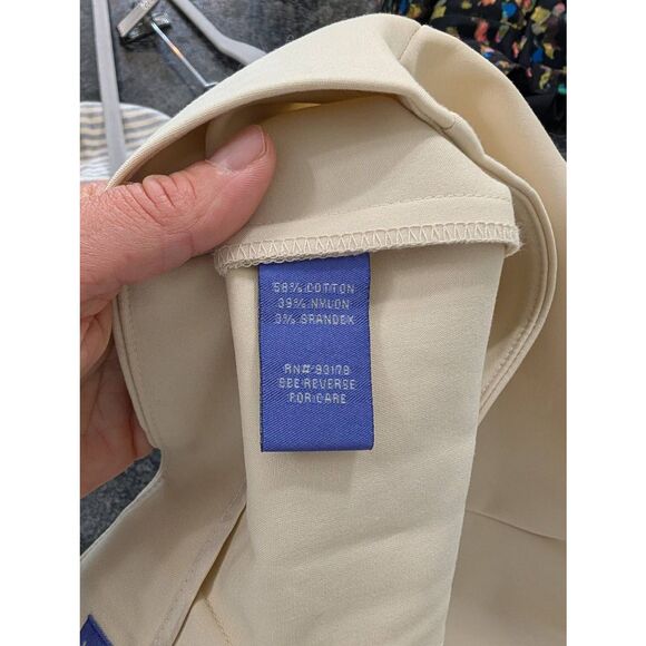 Vivienne Tam Pencil Skirt women's 10 petite cream mini NWTs cream‎ workwear - Picture 5 of 6